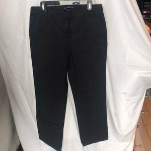 GAP stretch chino pants, black Size 10L
